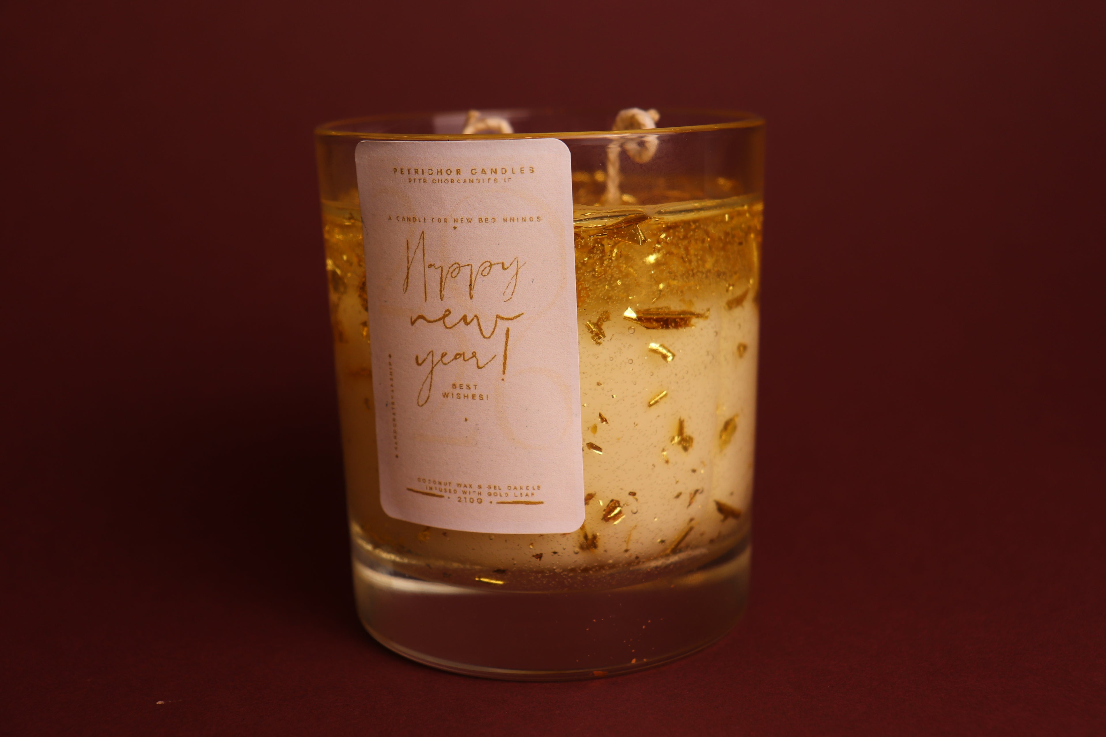 New Beginnings | Luxury New Year Candle | Golden Resolve | 210G
